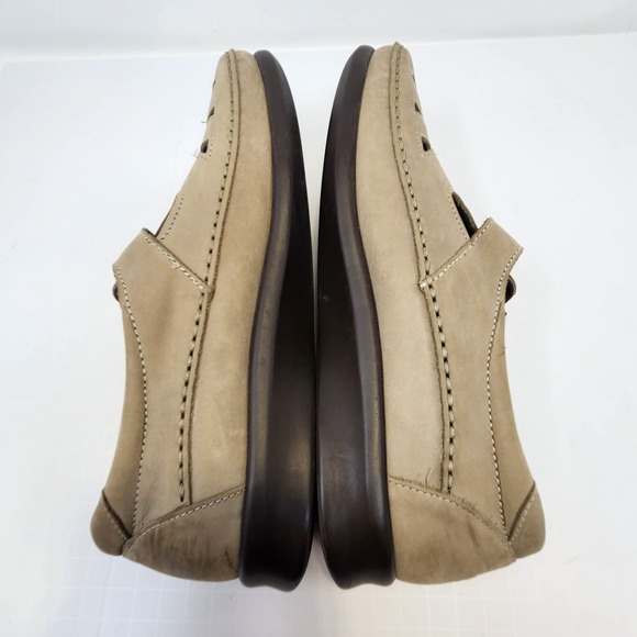 SAS Tripad Comfort Womens Roamer Tan Leather Walking Loafers Shoes Size 8 M - Picture 9 of 10
